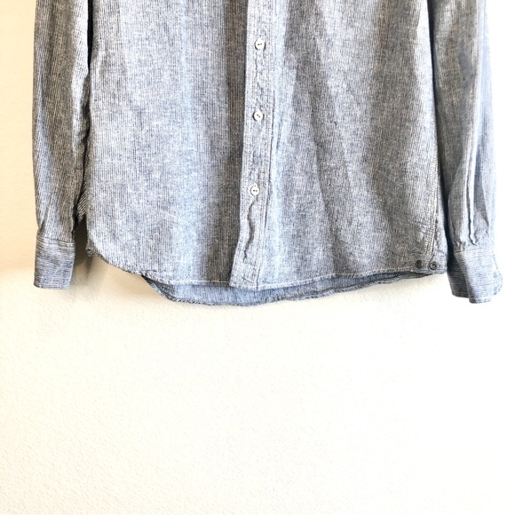 Converse One Star Striped Button Down, M - Picture 4 of 10